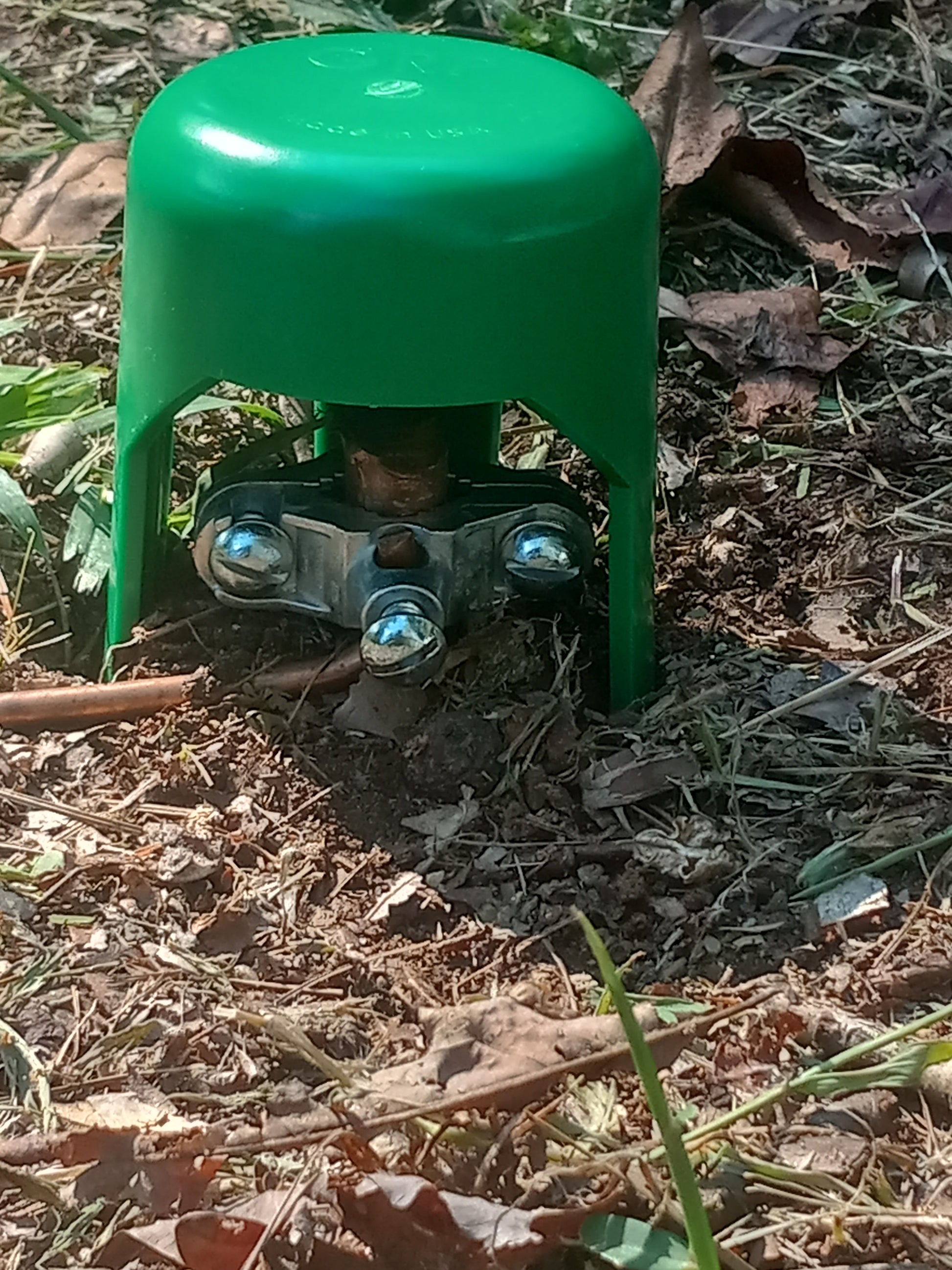 Ground Rod Protector (GRP), Prevent Lawn Mower Blade Damage – Electrode ...